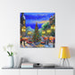 City Square Reverie - Canvas