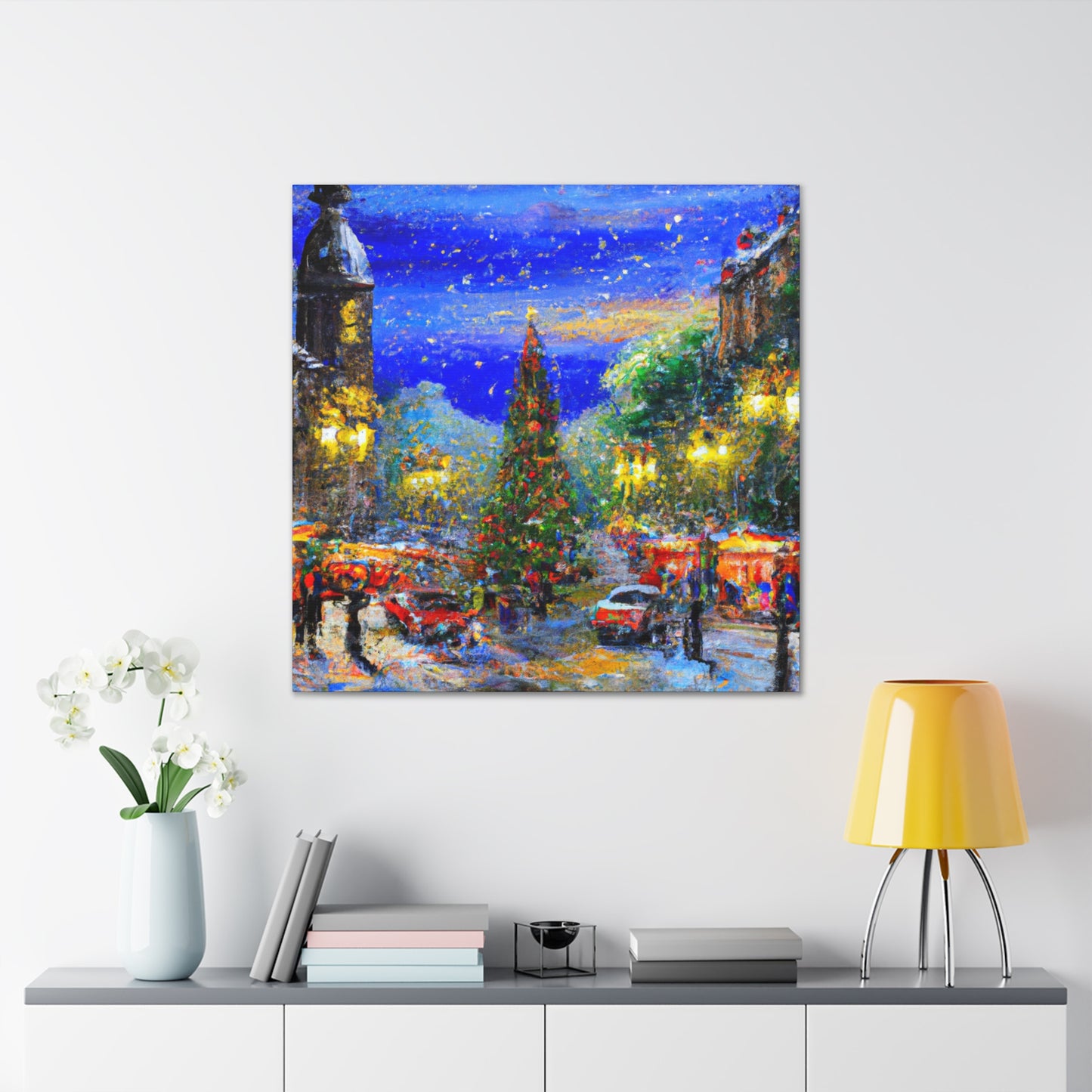 City Square Reverie - Canvas