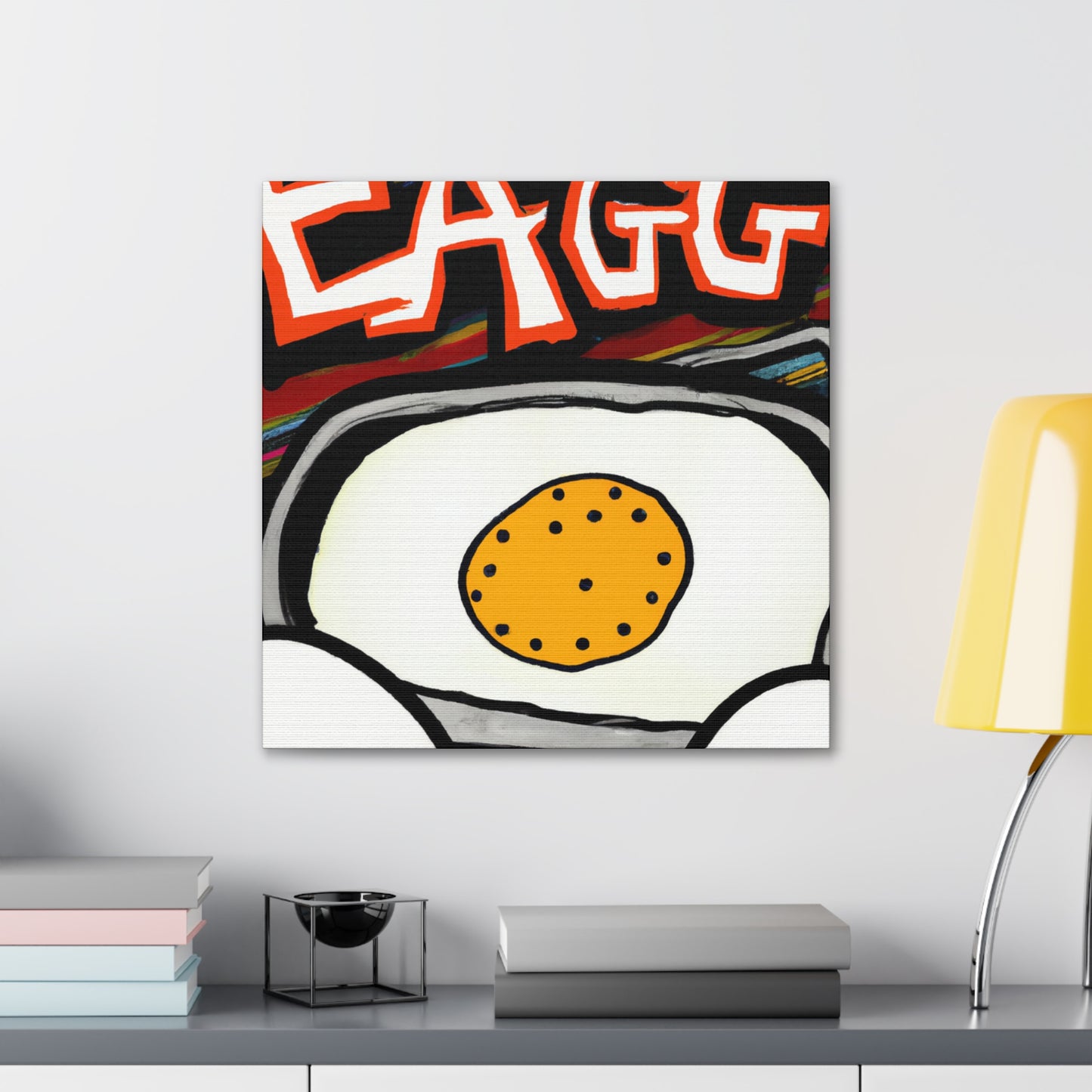 Eggs in Chiaroscuro - Canvas