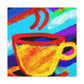 "Cup of Fauvism Joy" - Canvas