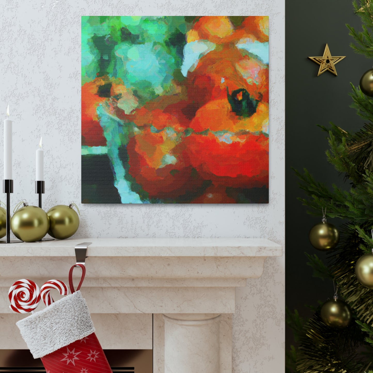 Tomato Passion Trees - Canvas