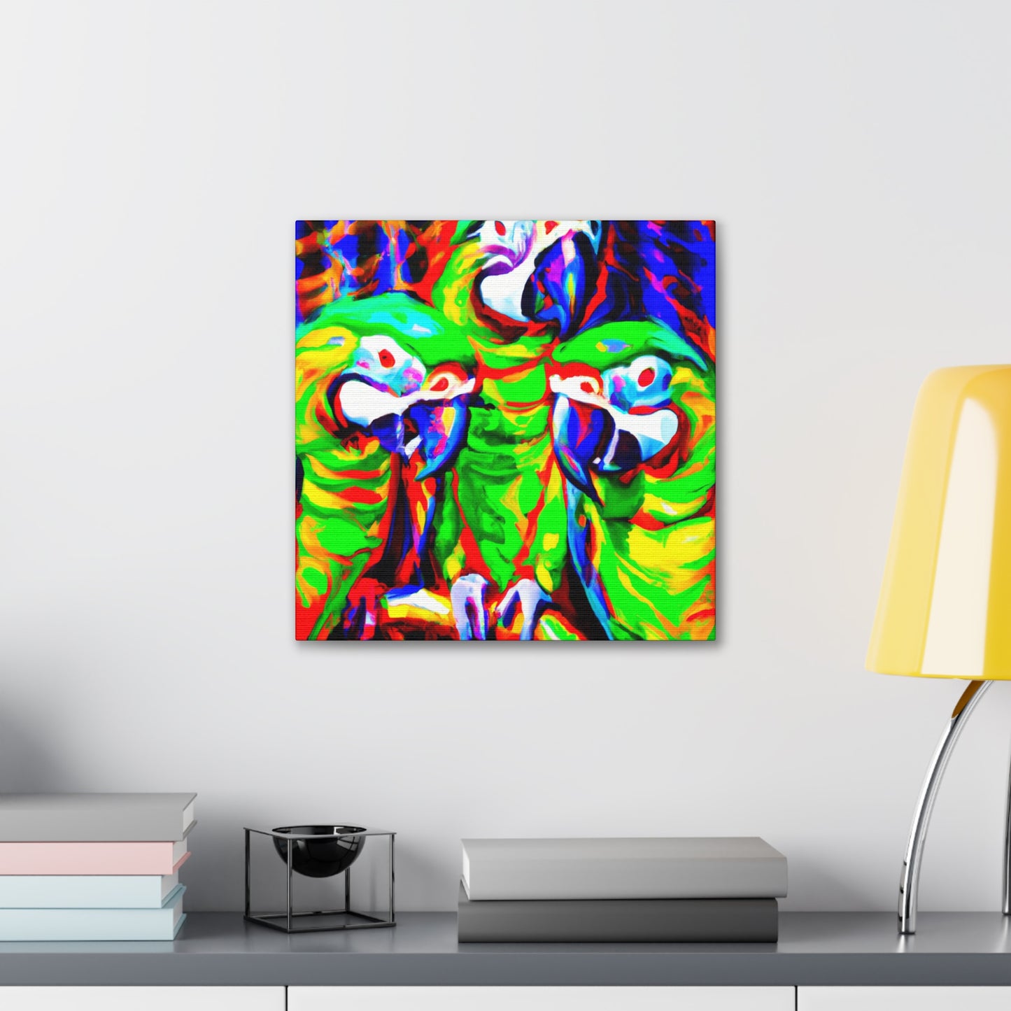 Parrots of the Amazon - Canvas