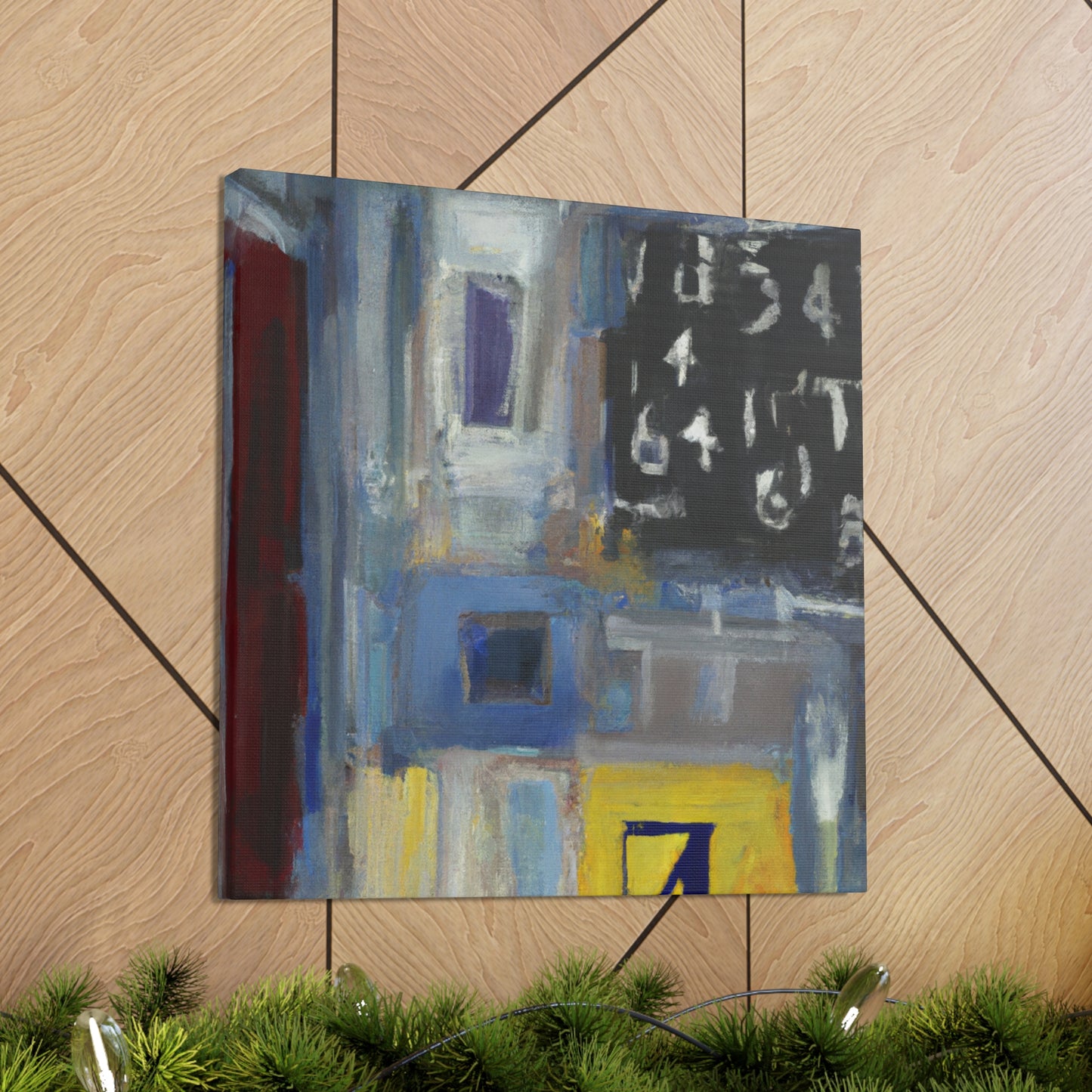 "Cinema Ticking Clock" - Canvas