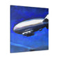 Floating Awe Blimp - Canvas