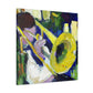 Trombone in Abstraction - Canvas