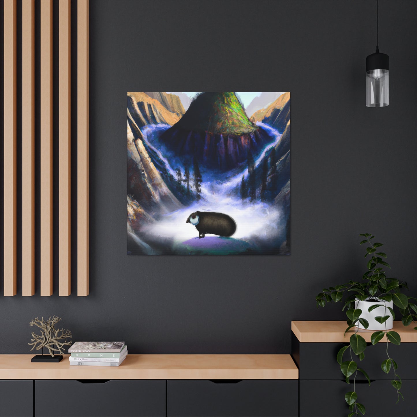 Marmot Flight Into Dream - Canvas