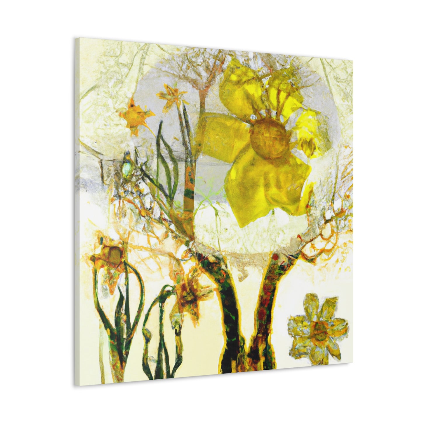 A Daffodil's Beauty - Canvas