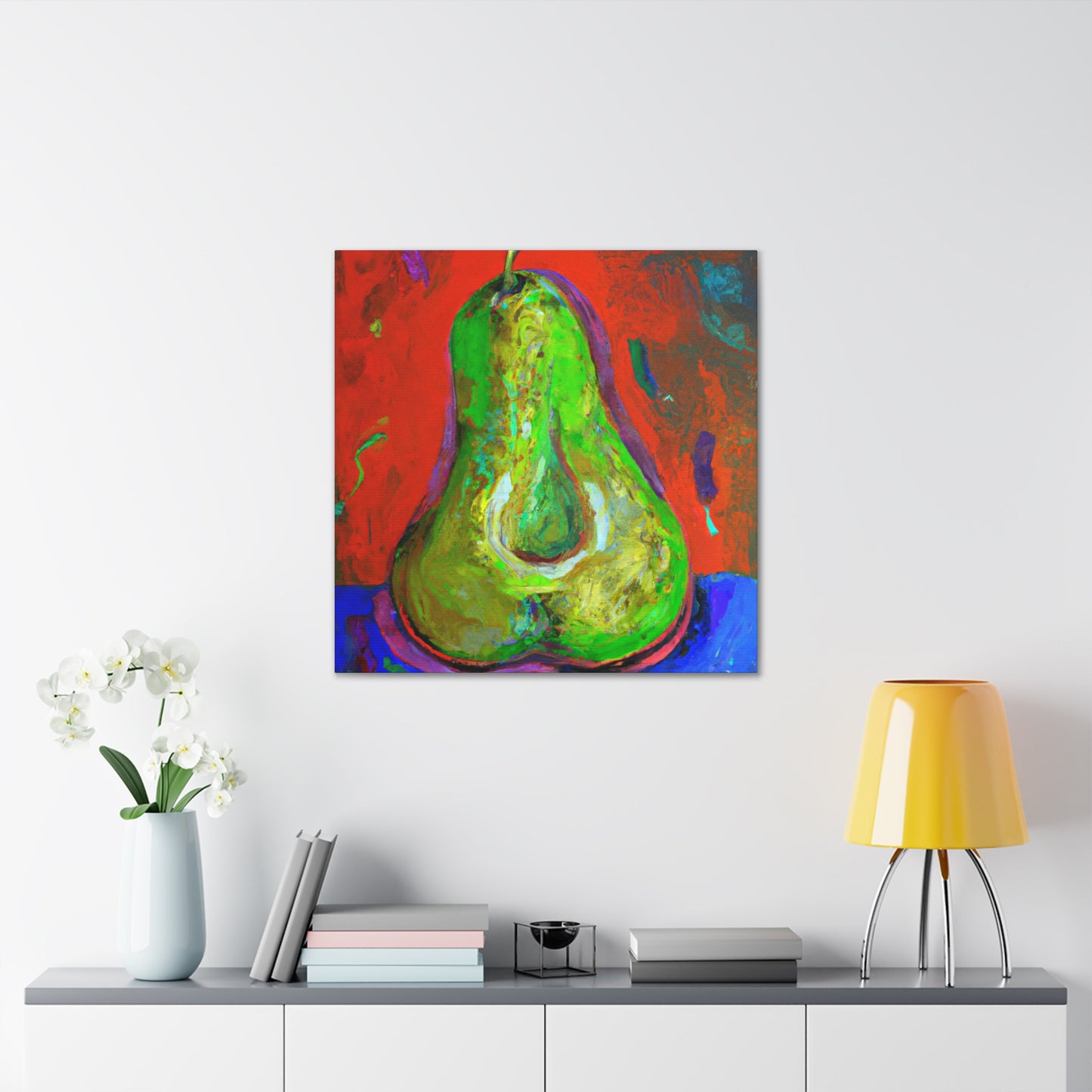 "Pears in Fauvism" - Canvas