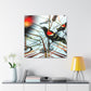 Red-winged Blackbird Brilliance - Canvas