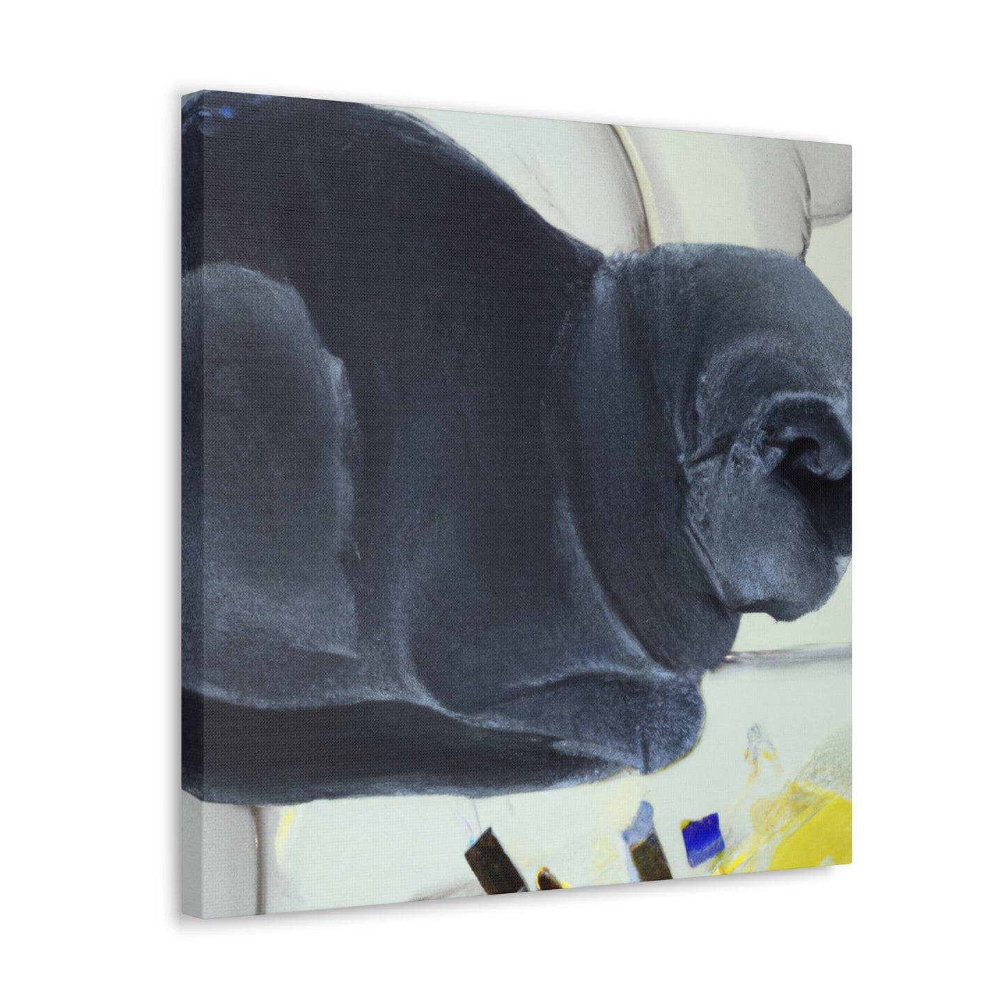 "British Shorthair Solitude" - Canvas