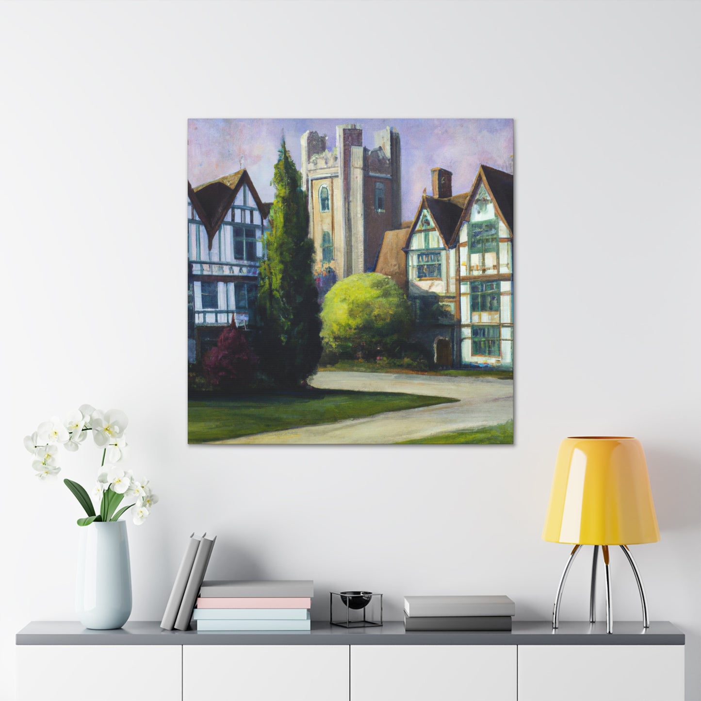 "Tudor Finery Refined" - Canvas