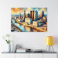 "Enchanting Columbus Mist" - Canvas