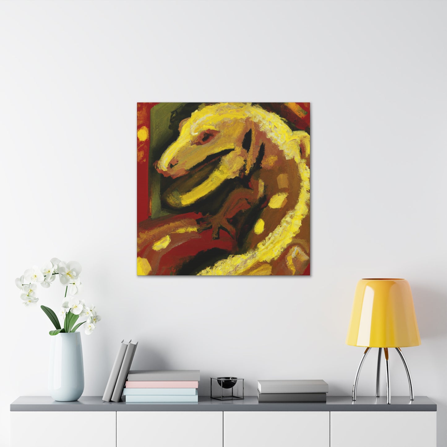 Komodo Dragon Splendor - Canvas