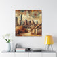 "Enchanting Hues of Austin" - Canvas