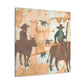 Driving Cattle Home - Canvas