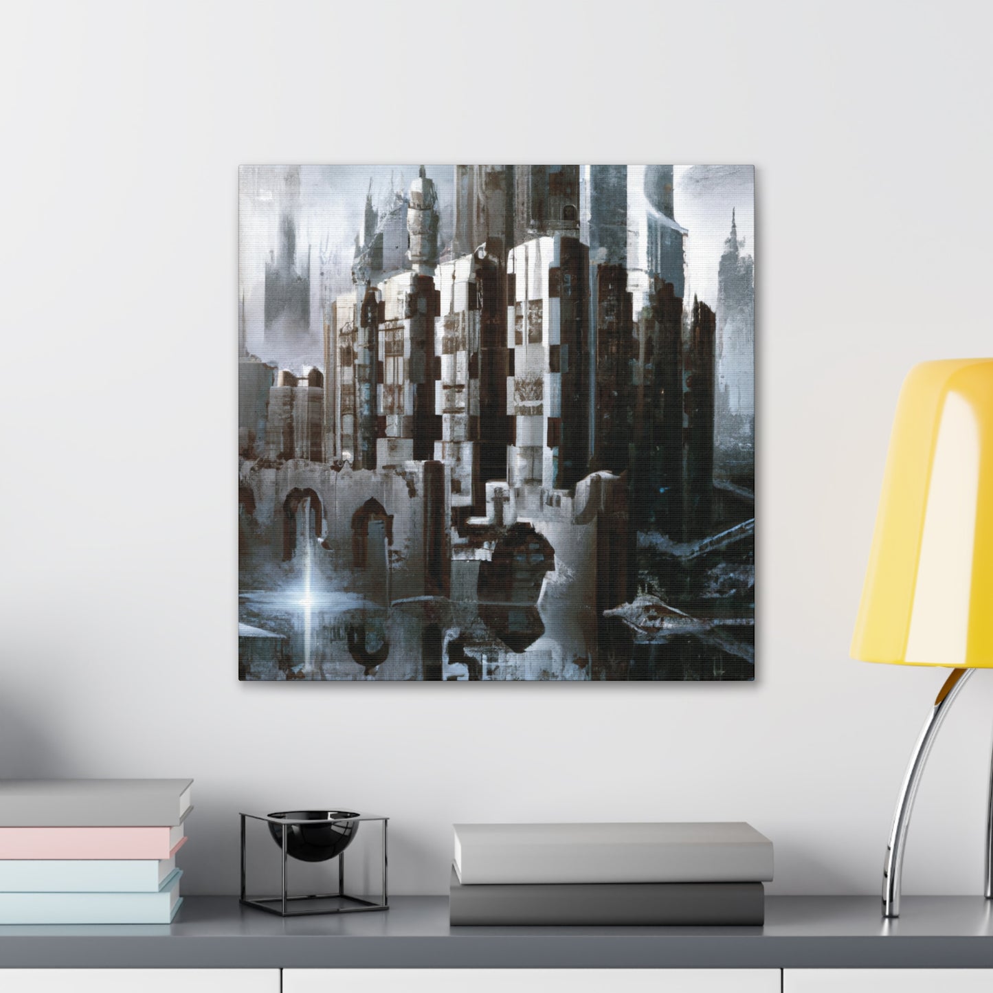 "Gothic Deco Enchantment" - Canvas