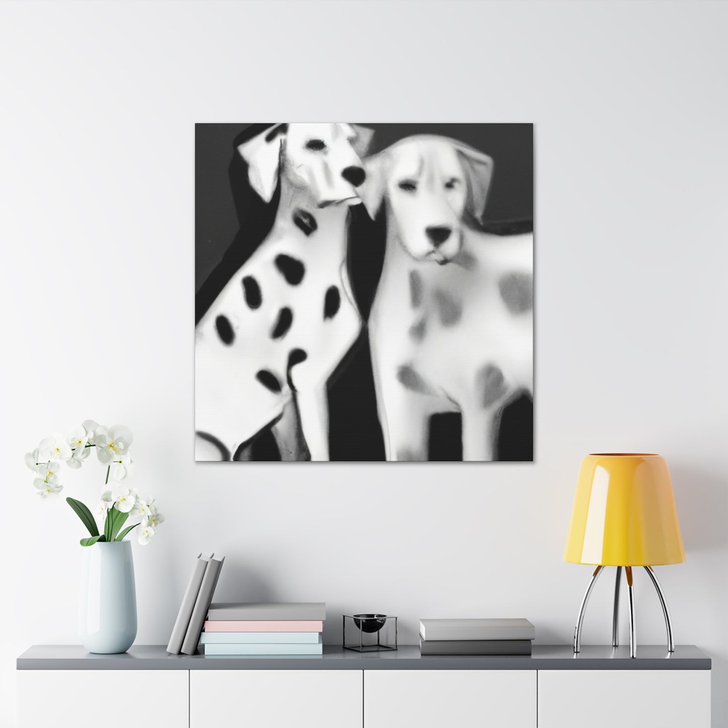 Dalmatian Spot Spectacle - Canvas