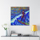 Surf's Up Impressionism - Canvas