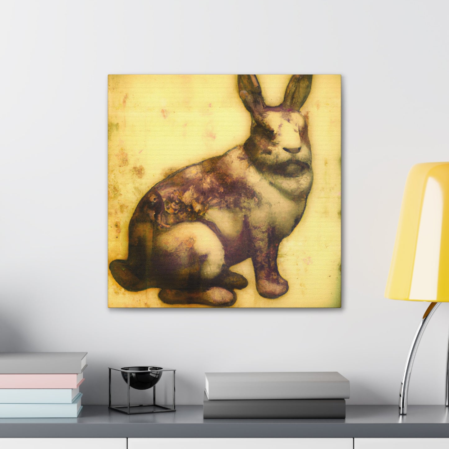 Rabbit's Delightful Garden - Canvas