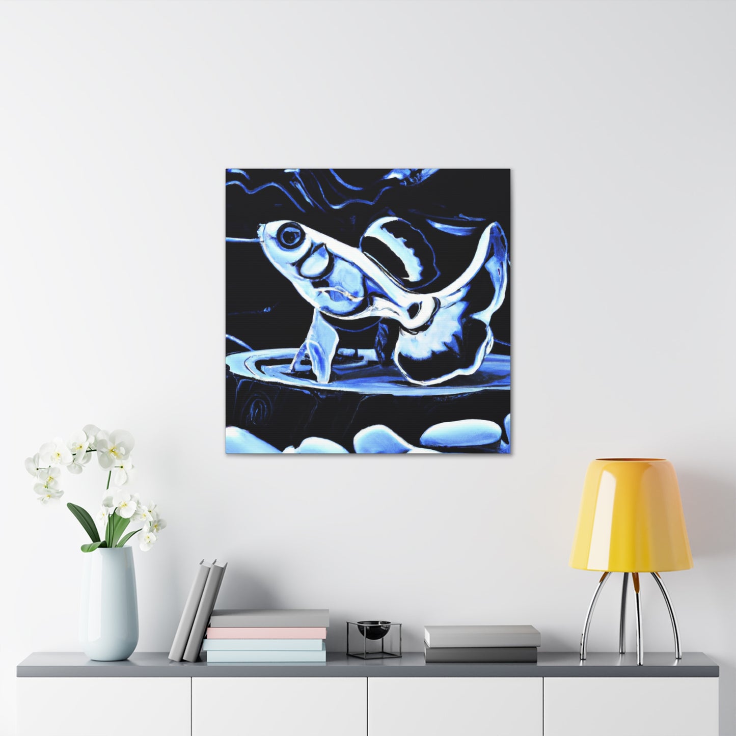 Guppy in the City - Canvas