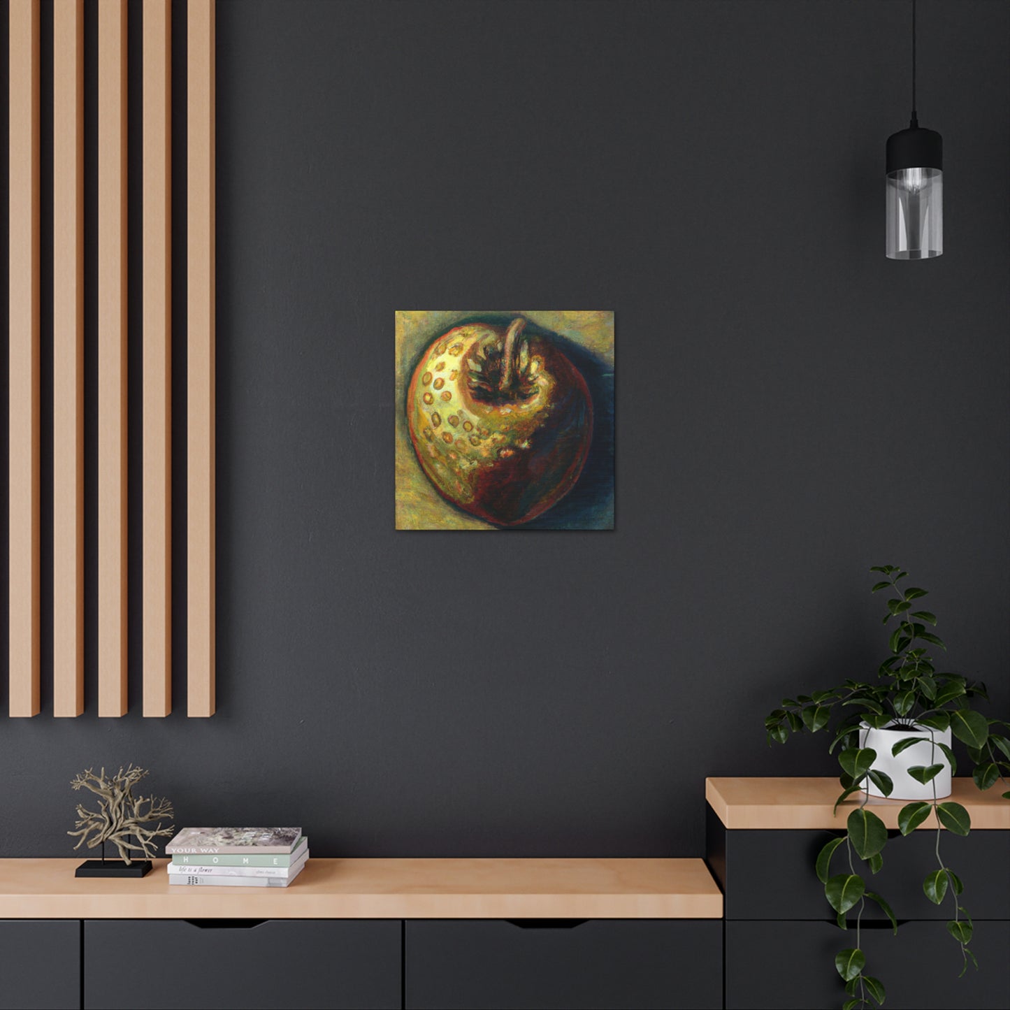 Still Life With Apple - Canvas