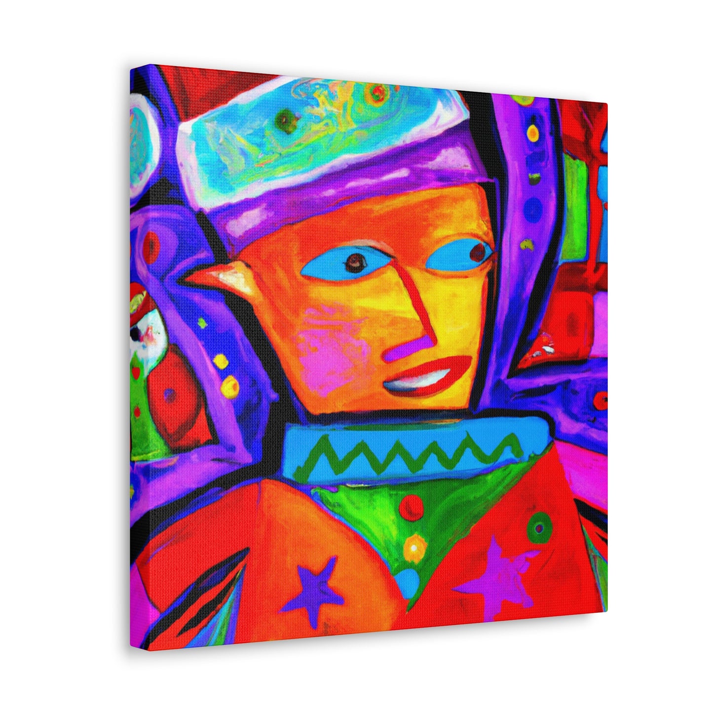 Elf in Fauvist Colors - Canvas