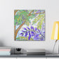 "Jacaranda in Moonlight" - Canvas