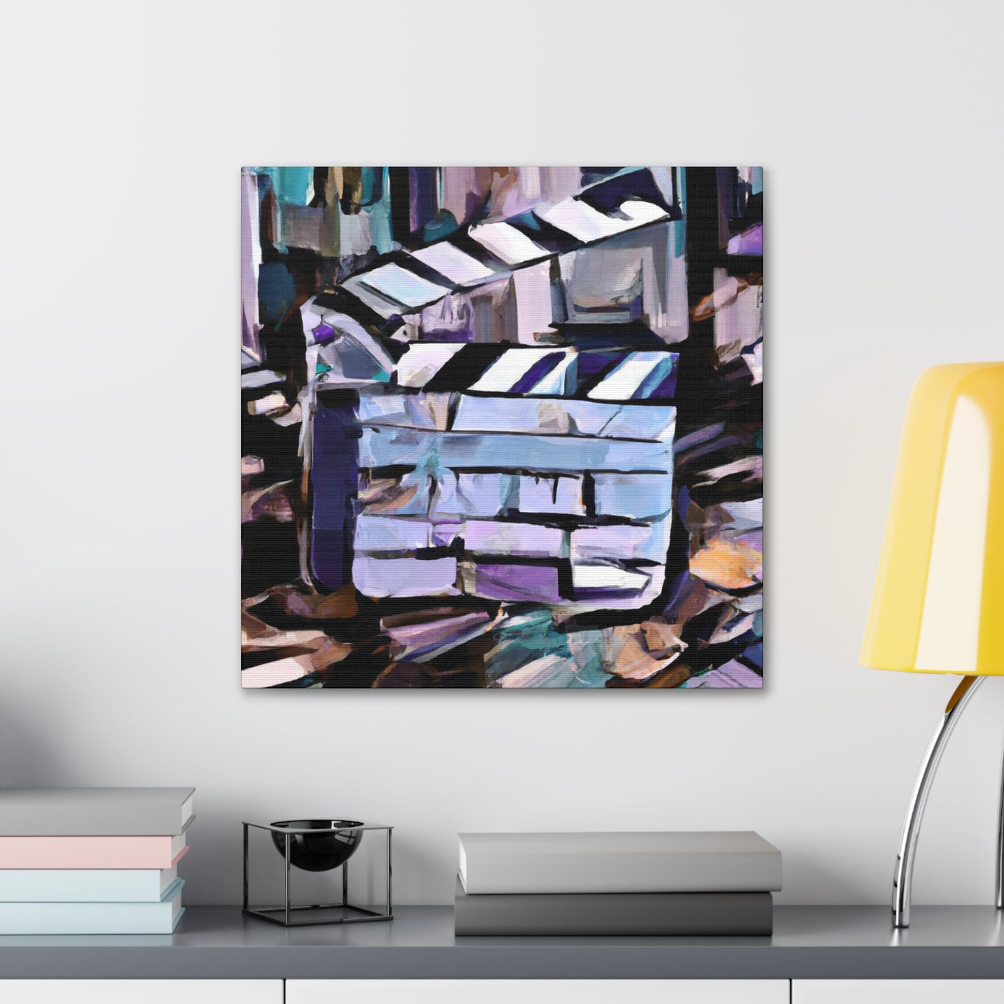 "Film Clapboard Suite" - Canvas