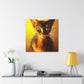 Abyssinian Majesty Awakens - Canvas