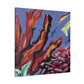 "Coral in Abstraction" - Canvas