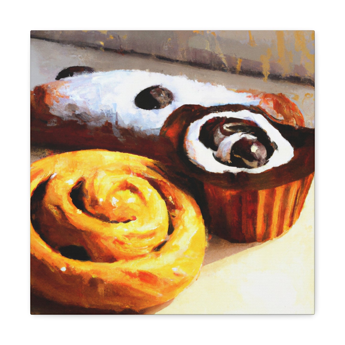 "Passion for Pastries" - Canvas