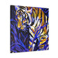 Tiger Unleashed in Art - Canvas