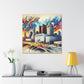 "Enigmatic Columbus Dreamscape" - Canvas