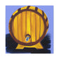 "Whiskey Barrel Minimalism" - Canvas