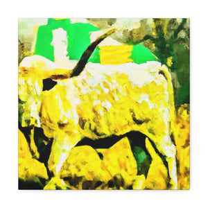 "Texas Longhorn Majesty" - Canvas