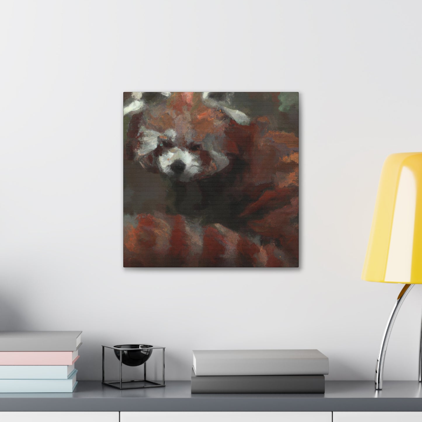 "A Red Panda Slumber" - Canvas