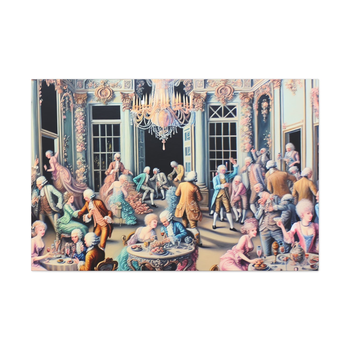 Extravagant Soiree Delights - Canvas