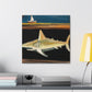 Shark Among Dreams - Canvas