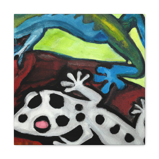 Gecko in Abstraction - Canvas