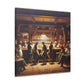 "Wild West Saloons" - Canvas