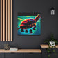 "Turtle of Art Deco" - Canvas