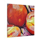 Tomato Red Reflection - Canvas