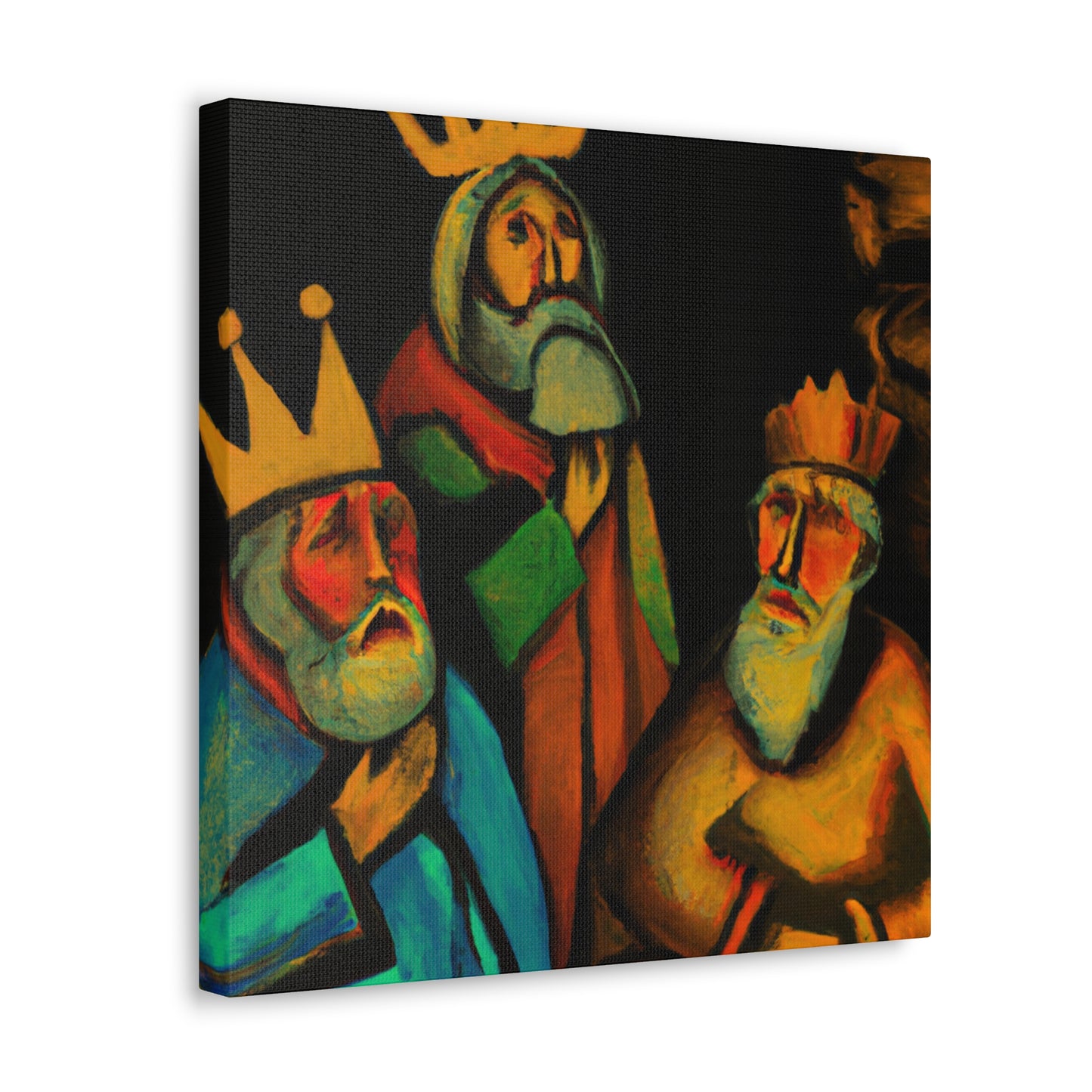 Wise Men Adoration. - Canvas