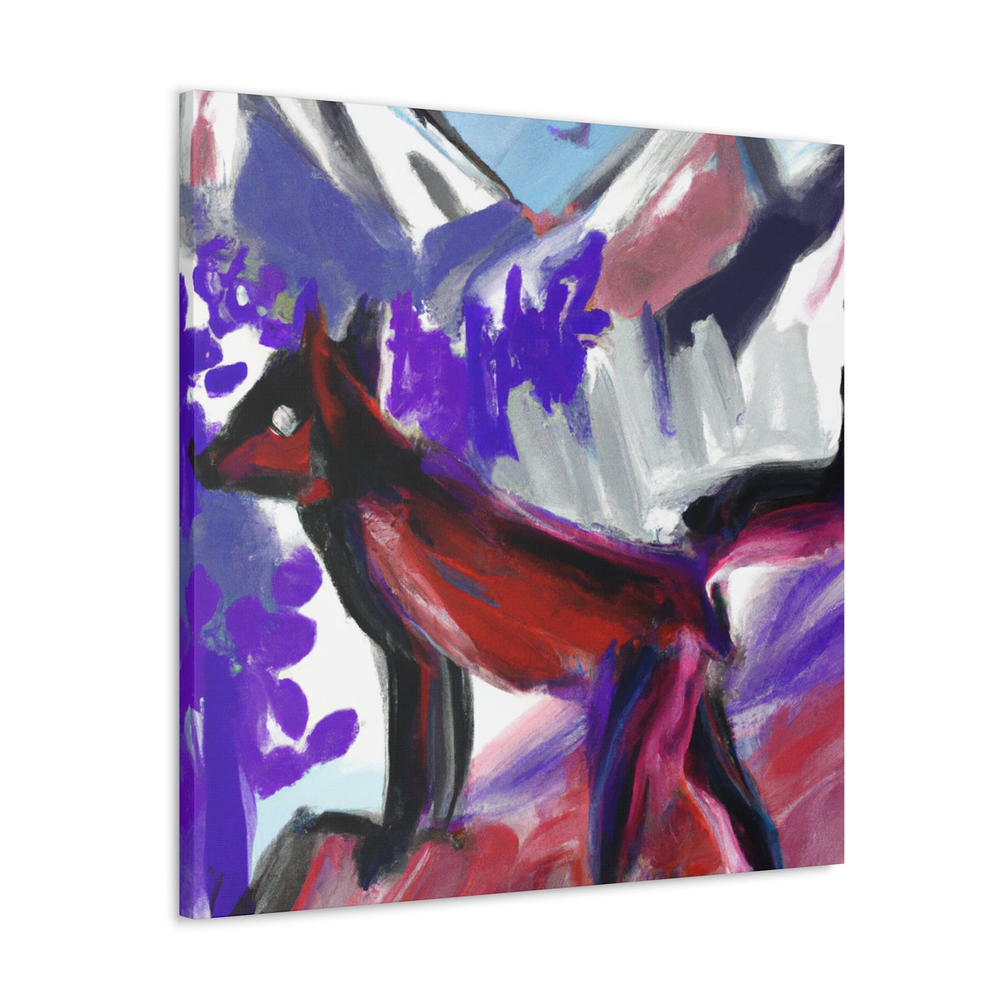 Fox and Freedom Dance - Canvas