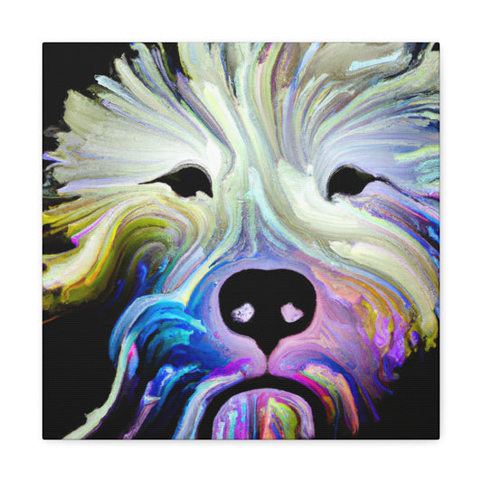 "Proud Pyrenees Portrait" - Canvas