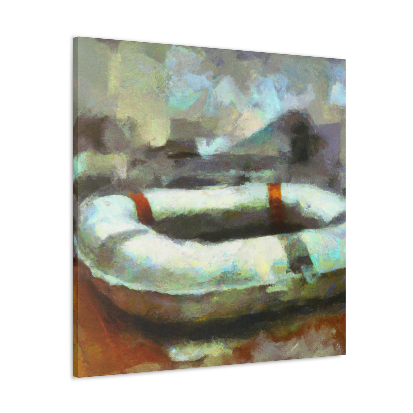 "Life Raft Saved Us" - Canvas