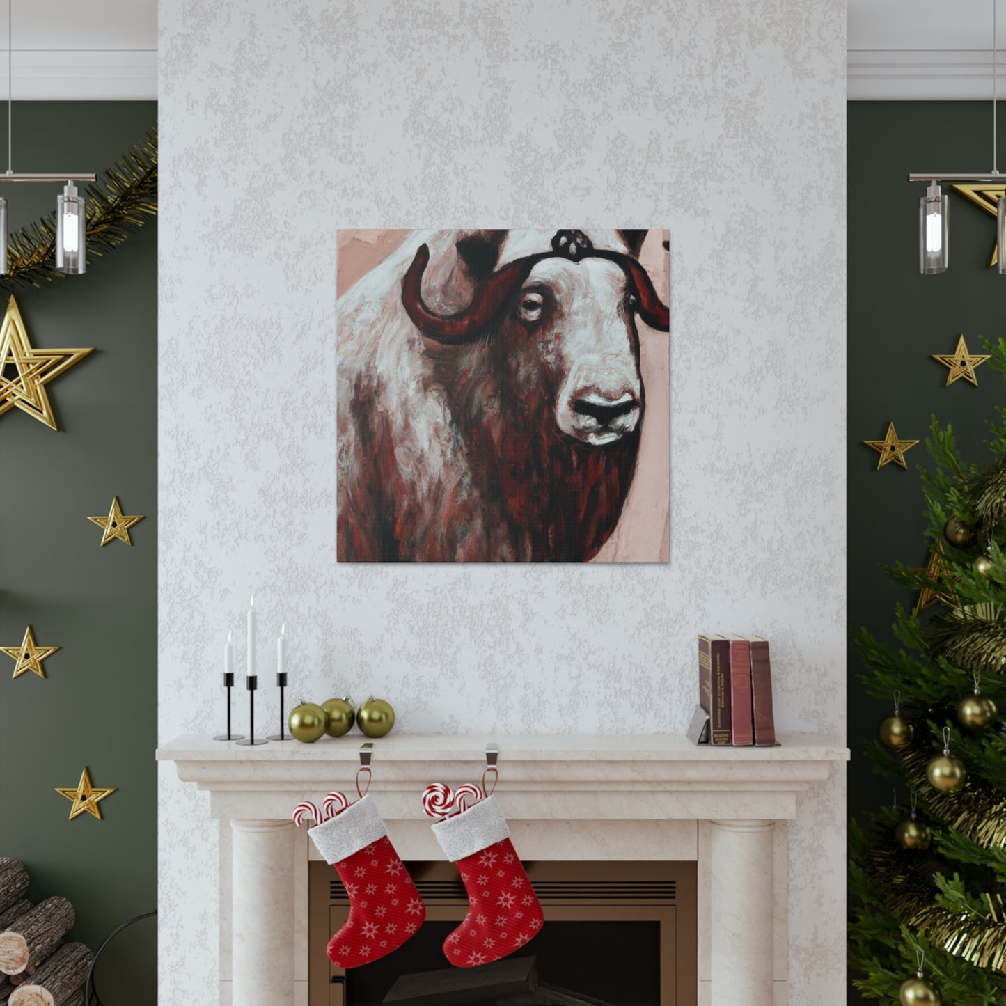 Musk Ox Splendor. - Canvas