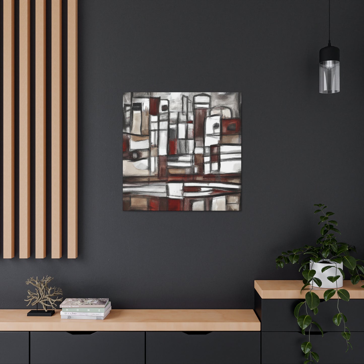 "Modern Art Decor Mosaic" - Canvas