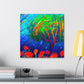 Poppies in Bloom. - Canvas