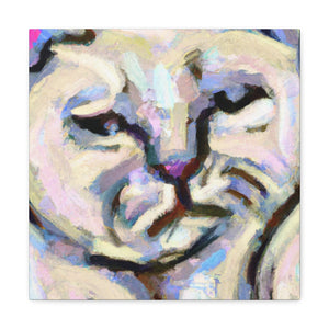 "Siamese in Expressionism" - Canvas